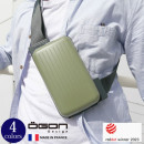 正規日本代理店 [OGON/オゴン]フランス製 アルミ スリングバッグ PHONE BAG ボディバッグ ショルダーバッグ レッドドット・デザイン賞 red dot design award  [あす着対応]