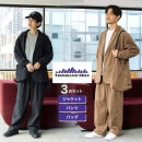 [THOUSAND MILE / サウザンドマイル] JACKET & LONG PANTS SET ジャケット＆ロングパンツ ジャケット コーデュロイ イージーパンツ ショルダーバッグ トートバッグ 3点セット[あす着対応]  [セール対象]