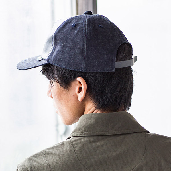 日本製 岡山デニム レザーオンキャップ 帽子 キャップ ベースボールキャップ メンズ 男性用 あす着対応 セール対象 ファッション小物 ハット キャップ レザーグッズ専門店glencheck グレンチェック