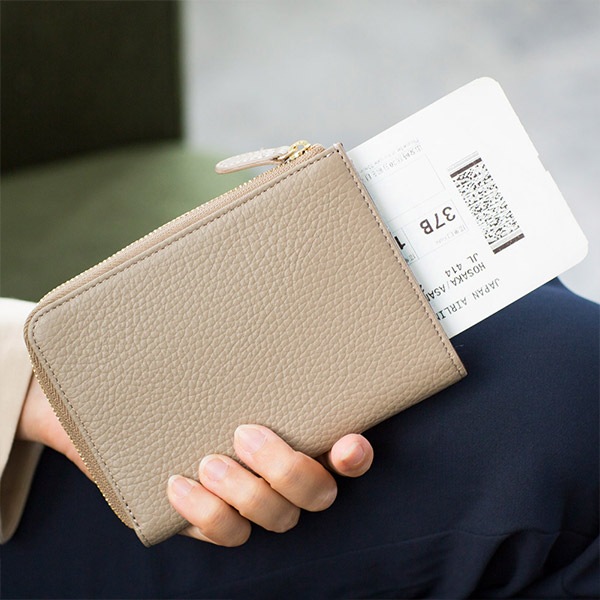 名入れ無料 イタリアンレザー L字ファスナー パスポートケース パスポート入れ 本革 レディース 女性用 Chiocciola キオッチョラ あす着対応 革小物 その他革小物 レザーグッズ専門店glencheck グレンチェック