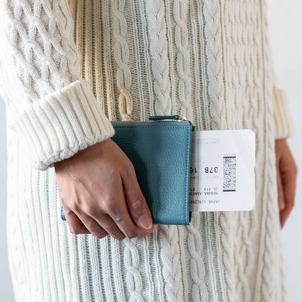 名入れ無料 イタリアンレザー L字ファスナー パスポートケース パスポート入れ 本革 レディース 女性用 Chiocciola キオッチョラ あす着対応 革小物 その他革小物 レザーグッズ専門店glencheck グレンチェック