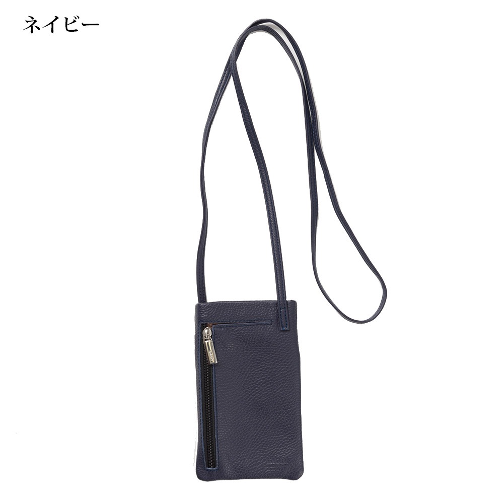 イタリア製 本革 ミニマムポーチ ミニショルダー ショルダーポーチ