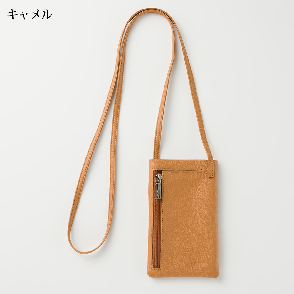 イタリア製 本革 ミニマムポーチ ミニショルダー ショルダーポーチ