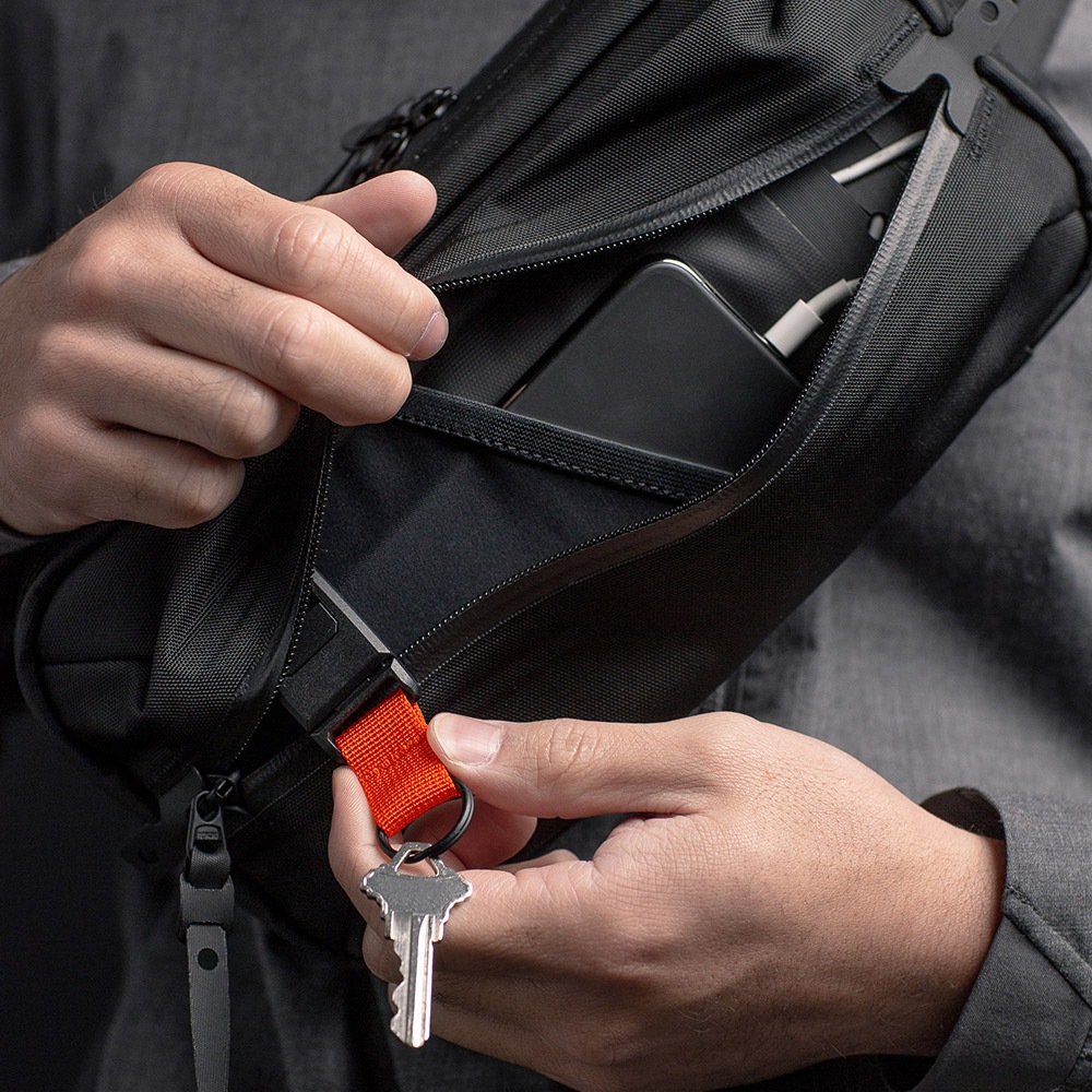 TECH KIT SLING 7220016 スリングバッグ ウエストバッグ ショルダーバッグ[BLACK EMBER / ブラックエンバー] |  バッグ,ウエストバッグ | レザーグッズ専門店GLENCHECK（グレンチェック）