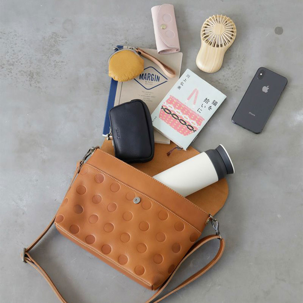 Kanmi. ドット キャンディ ショルダーバッグ Kanmi. /カンミ キャンディ ショルダーバック B23-92 かんみ 水玉