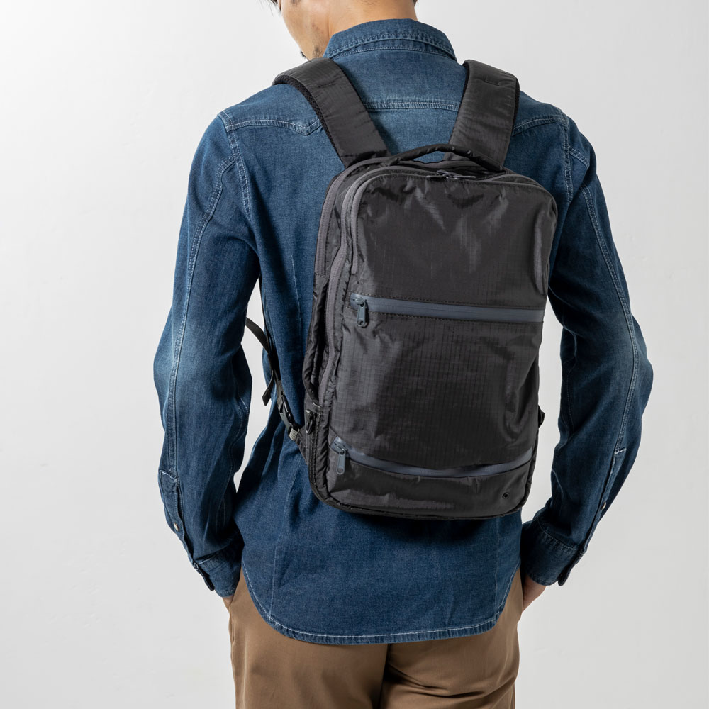 Business Ruck Sack ビジネス リュックサック バックパック バッグ 大きめ リュック 2way 大容量 撥水 防水 斜めがけ ナイロン メンズ レディース K Sml エスエムエル あす着対応 バッグ リュックサック レザーグッズ専門店glencheck グレンチェック