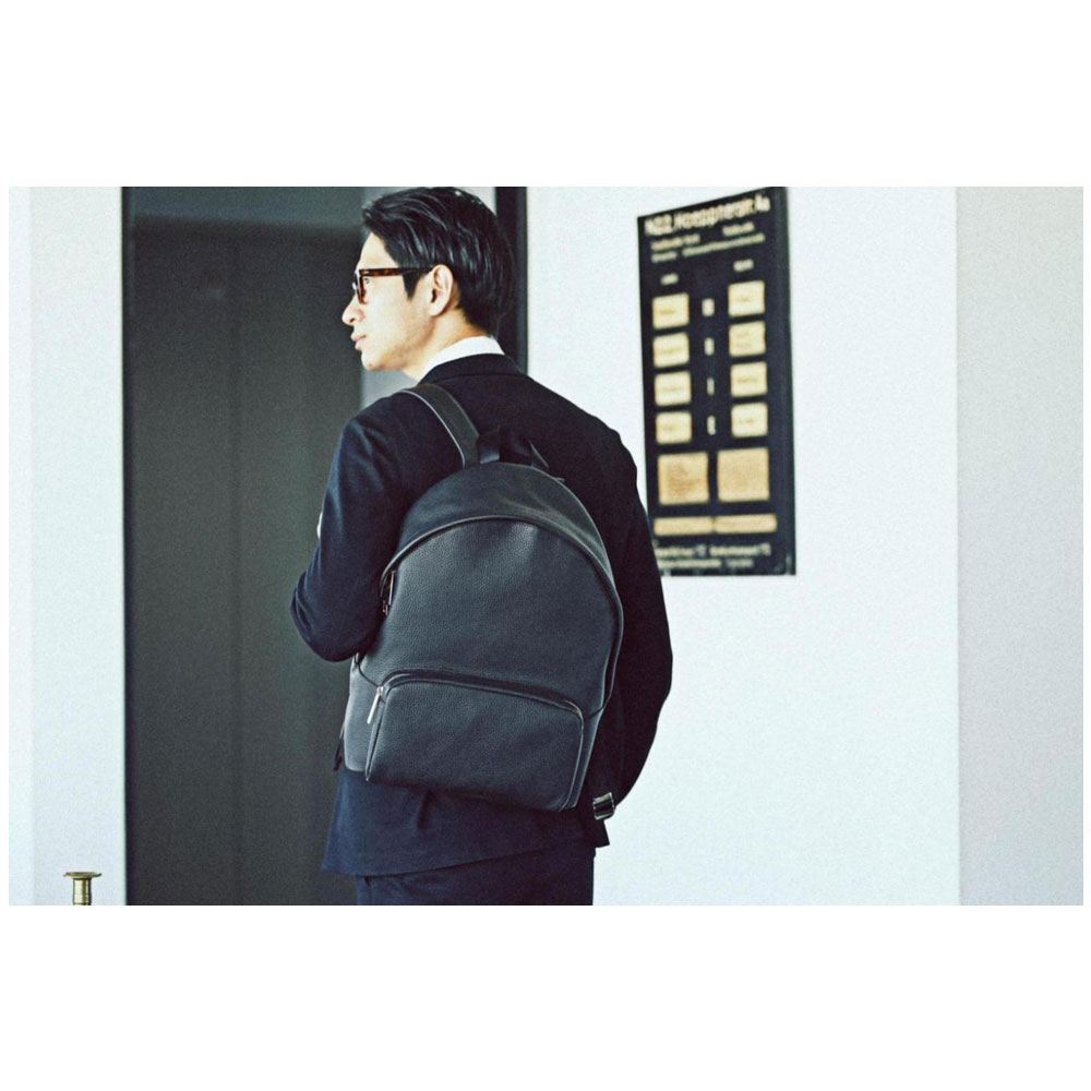 日本製撥水レザーモバイルバックパック G Tune By Glenfield あす着対応 バッグ リュックサック レザーグッズ専門店glencheck グレンチェック