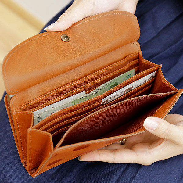 Kanmi 長財布 Kanmi｜《リンネル掲載》包容力◎やわらか長財布 「フカフカ