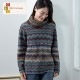 アルパカレディースジグザグプルオーバー[IFER Knitwear/アイファーニットウェア][ニット 女性 ギフト 秋冬][あす着対応]|ニット/カーディガン|レディースファッション