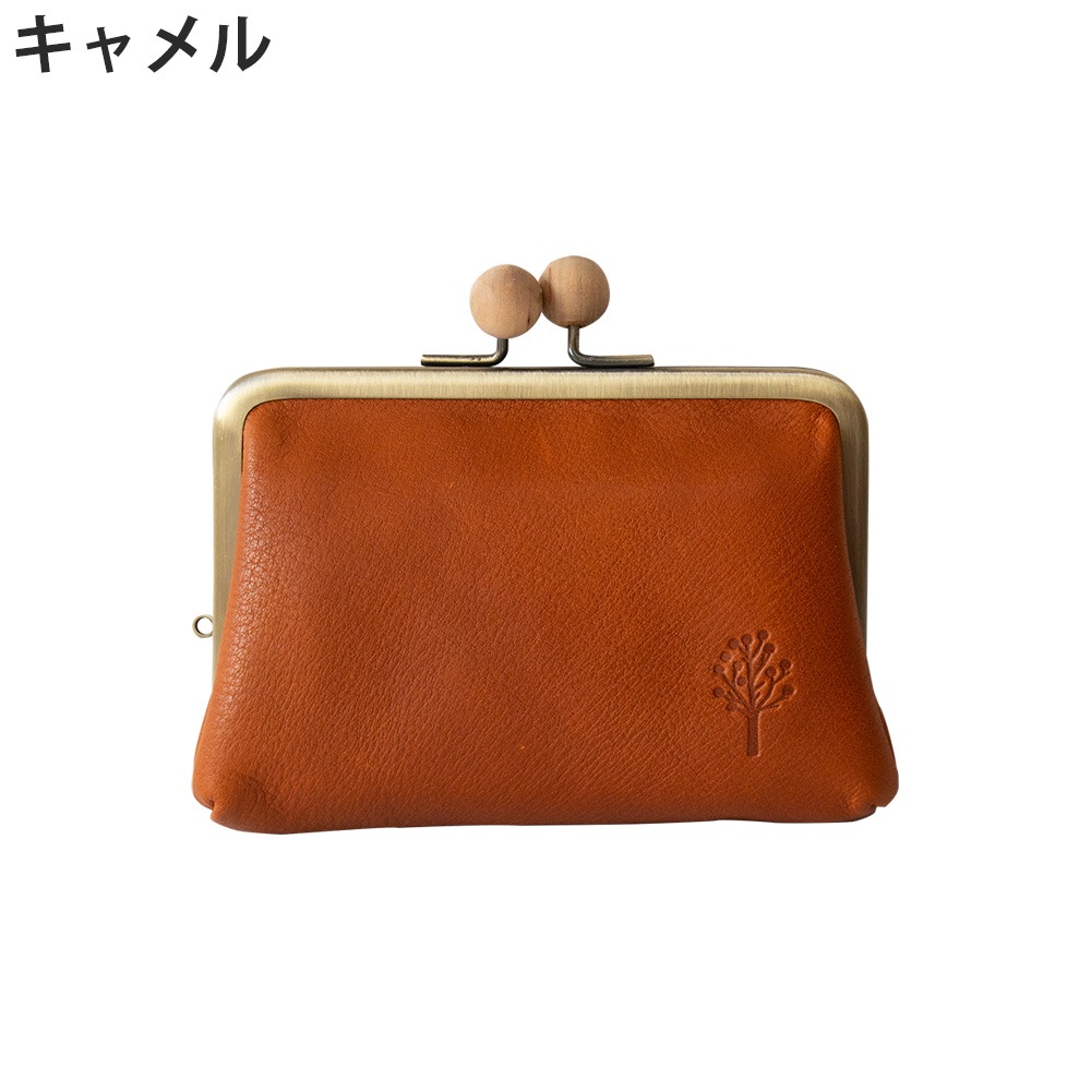 renrenＹＳレザーがま口 栃木レザー がま口 小銭入れ コインケース 栃木 レザー 財布