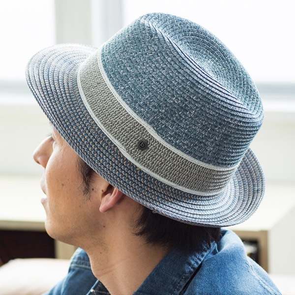 イタリア製 メランジ ペーパー ハット 中折れ帽 中折れ帽子 メンズ 男性用 Bugatti ブガッティ あす着対応 atu5 セール対象 ファッション小物 ハット キャップ レザーグッズ専門店glencheck グレンチェック