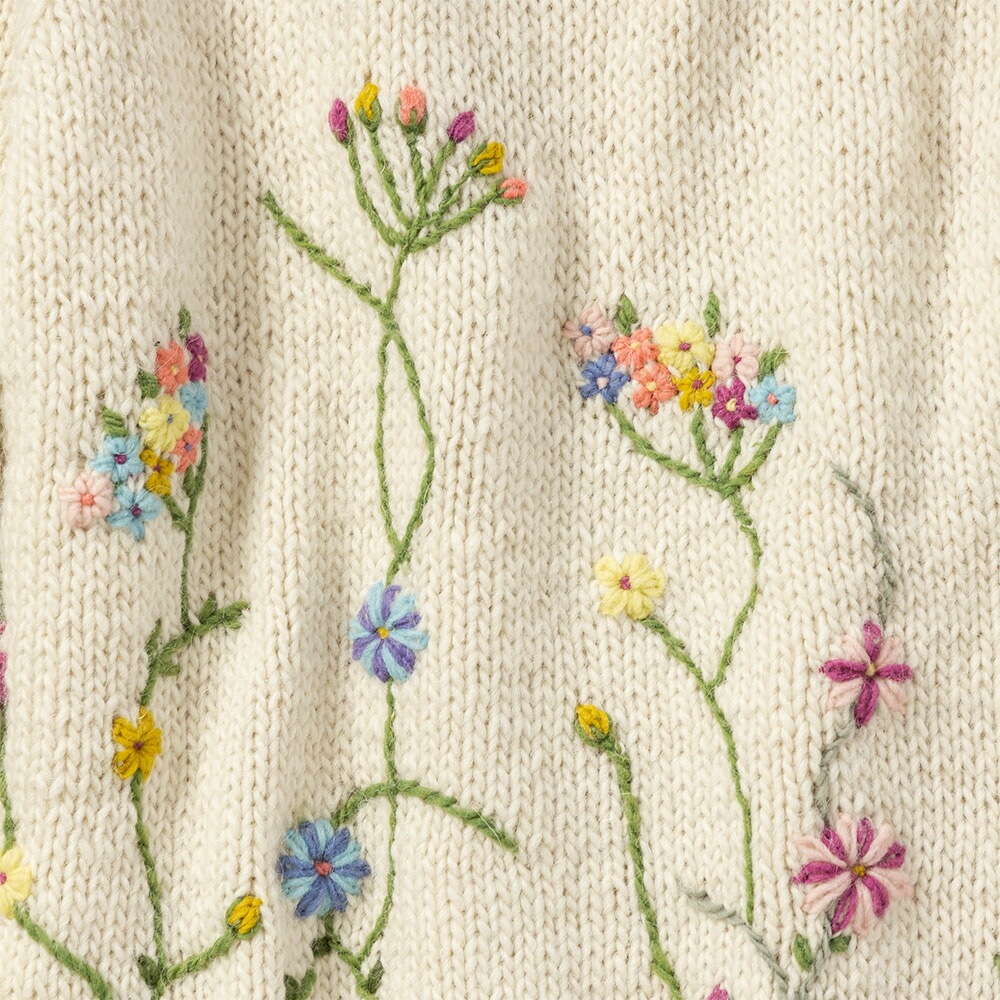 ペルーの手作り刺繍　アルパカブレンド　クッションカバー　伝統的な刺繍　45x45 7_000000005542.jpg?1729142673