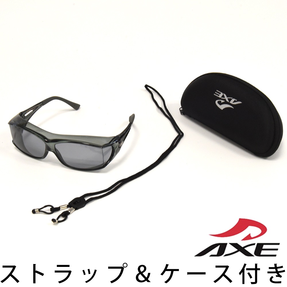 Axe アックス オーバーグラス サングラス クリアスモーク スモーク Sg 605p あす着対応 ファッション小物 アクセサリー レザーグッズ専門店glencheck グレンチェック