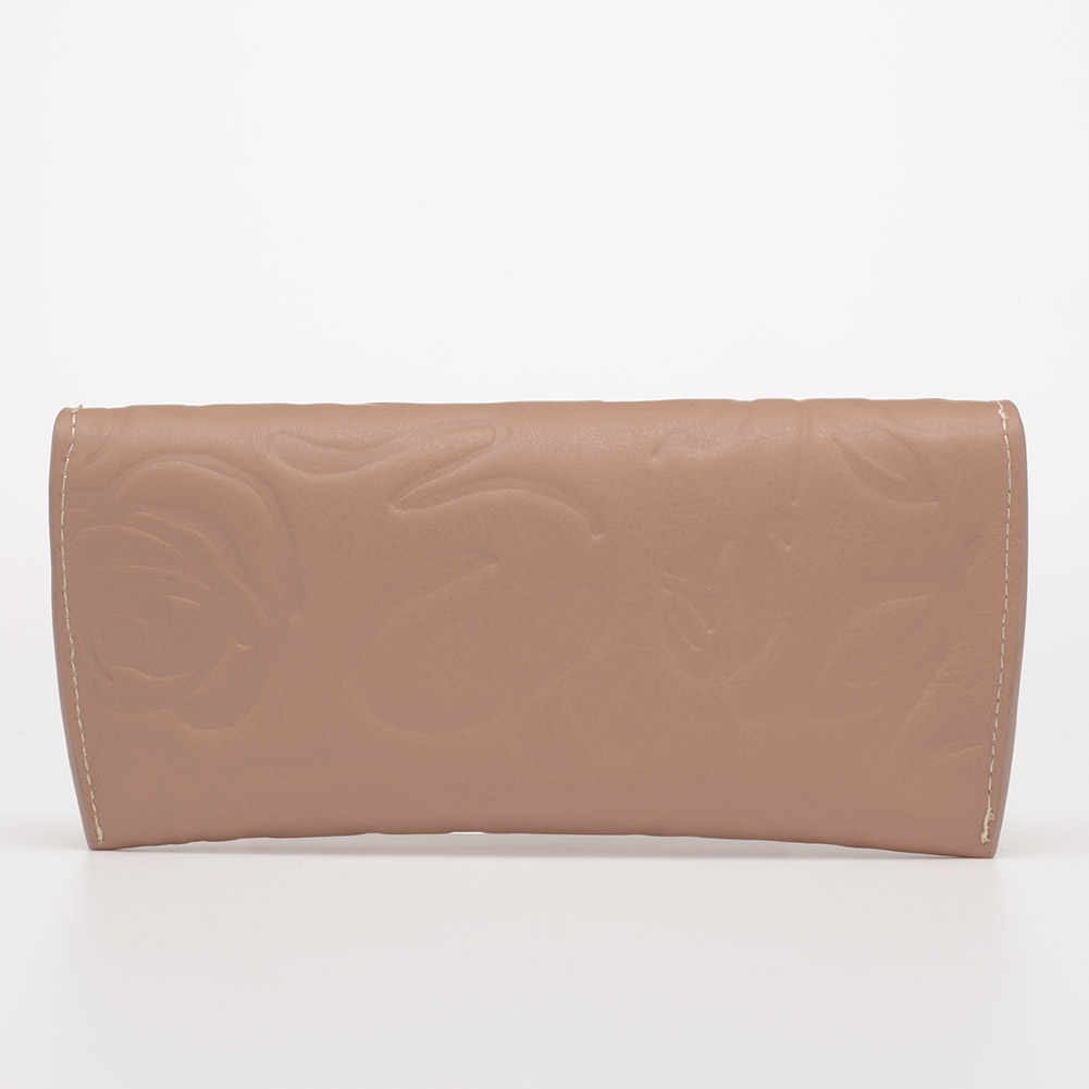 イタリア製 本革 花柄 メガネケース 眼鏡ケース 眼鏡入れ[GIUDI