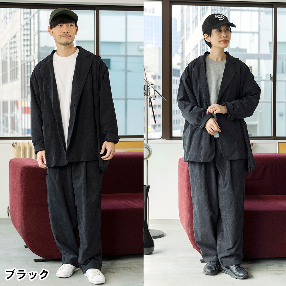 【THOUSAND MILE】ジャケット&ロングパンツセット　コーデュロイ新品 THOUSAND MILE / サウザンドマイル] JACKET & LONG PANTS SET