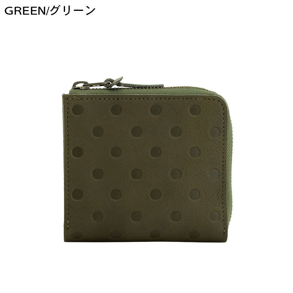 【新品未使用】カンミ♥kanmi♥まるまるドット ショートウォレット♥人気の財布 Kanmi./カンミ まるまるドット ショートウォレット WL23-36 かん