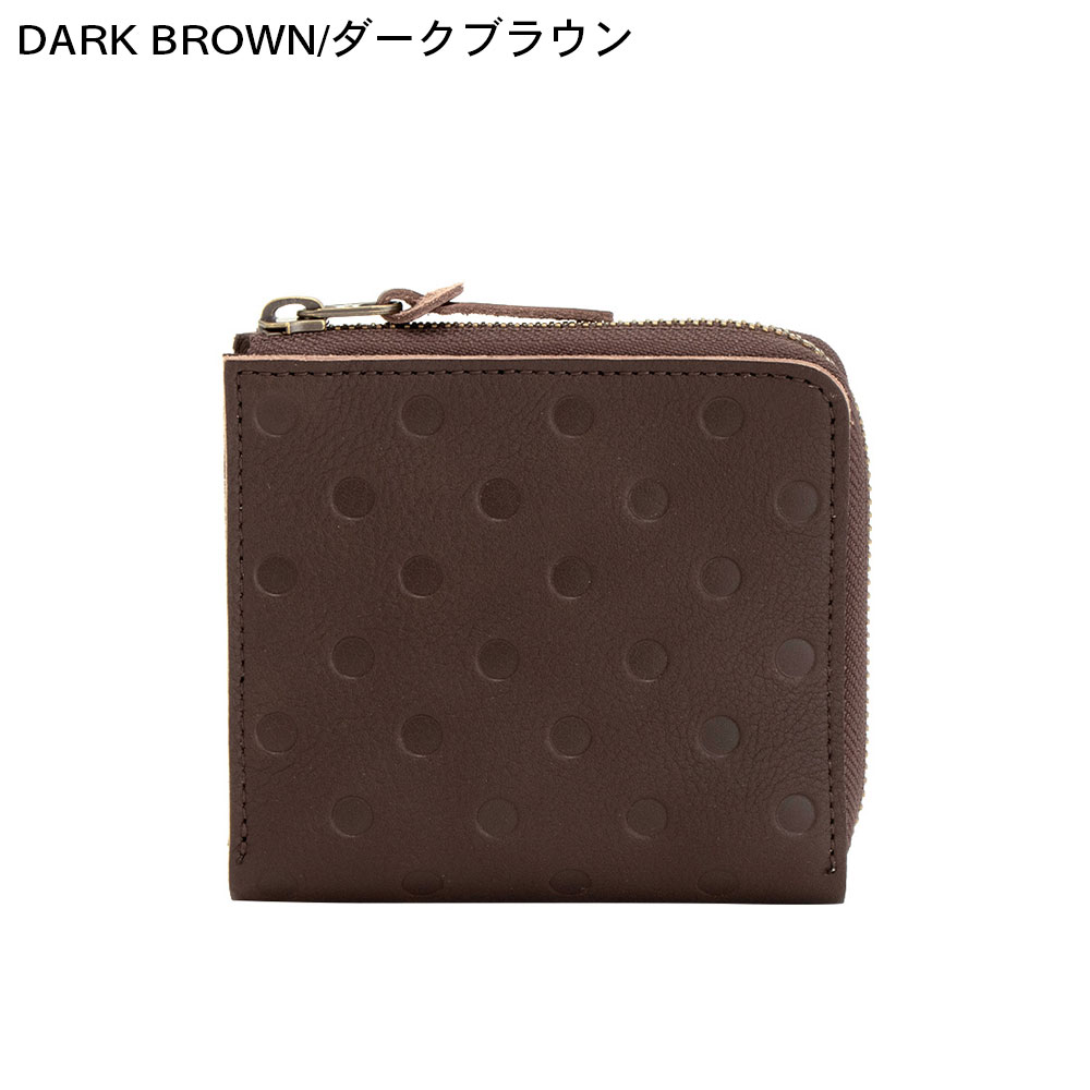 Kanmi./カンミ まるまるドット ショートウォレット WL23-36 かん