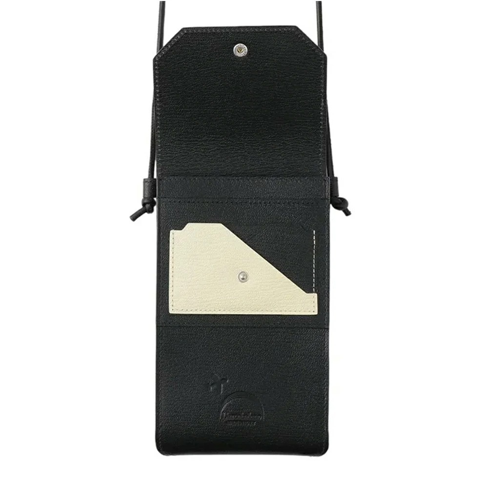 JALオリジナル] イタリア製 フラップショルダーウォレット カード入れ