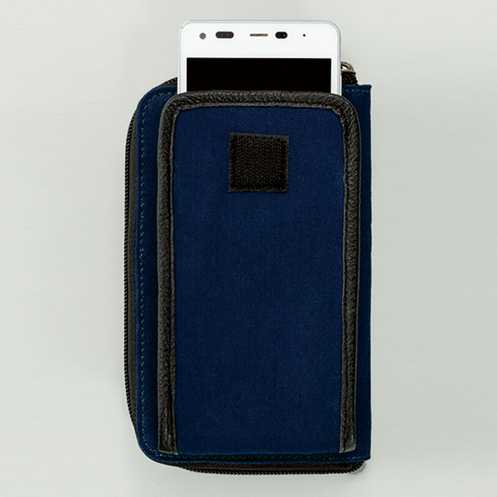 ハンティングワールド HUNTING WORLD スマホショルダー フォンケース 財布 携帯ケース ネックストラップ付 94097 080 新品