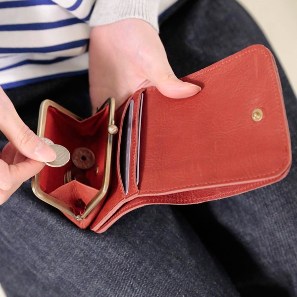 キャンディ❣がま口財布とミニがま口 はじめての小さめ財布に「キャンディ がま口コンパクト