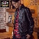 ラムスキン A2 フライト ブルゾン 羊革 ジャケット アウター メンズ [Herringbone Club /ヘリンボーンクラブ][あす着対応]|ジャケット/ブルゾン|メンズファッション