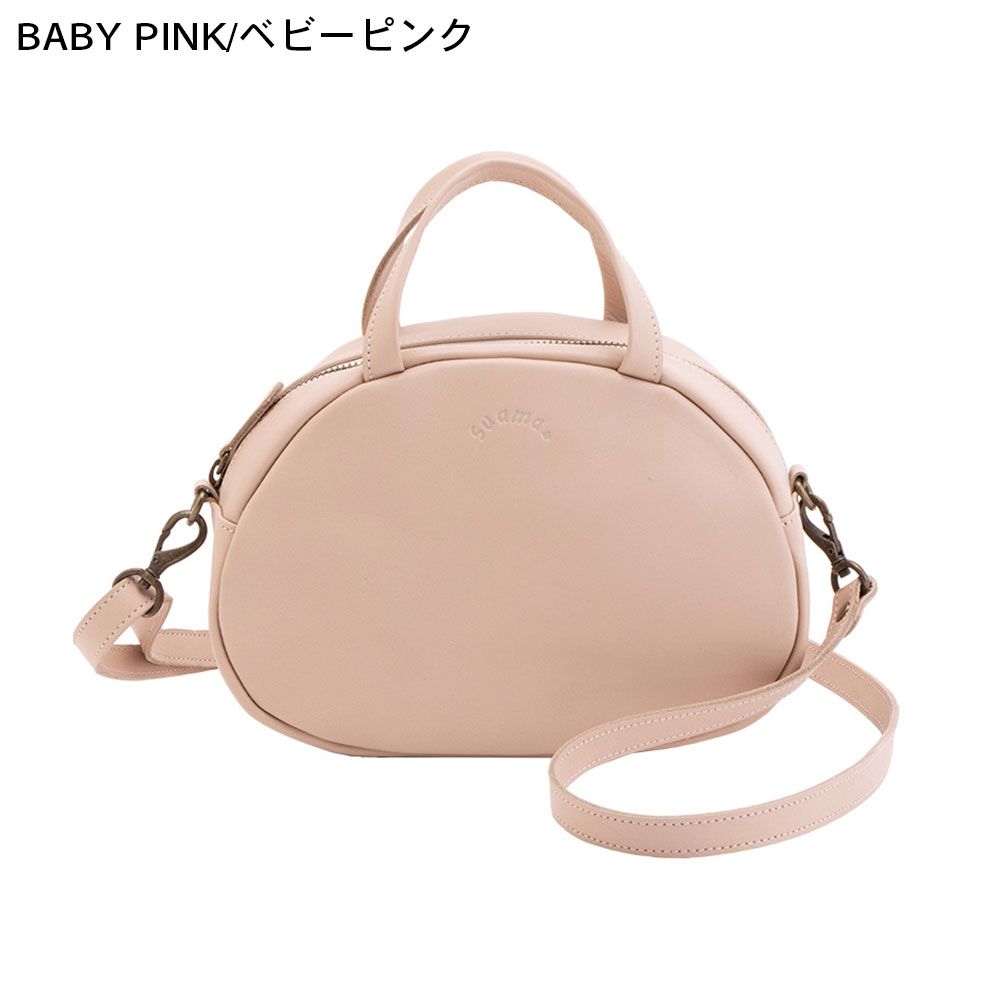 Kanmi./カンミ Suama ポシェット ベビーピンク B23-79 バッグ 