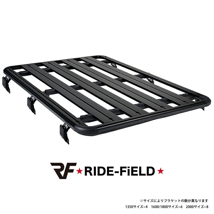 RIDE-FiELD G01シリーズ ルーフラック レインガータ装着用 ライドフィールド