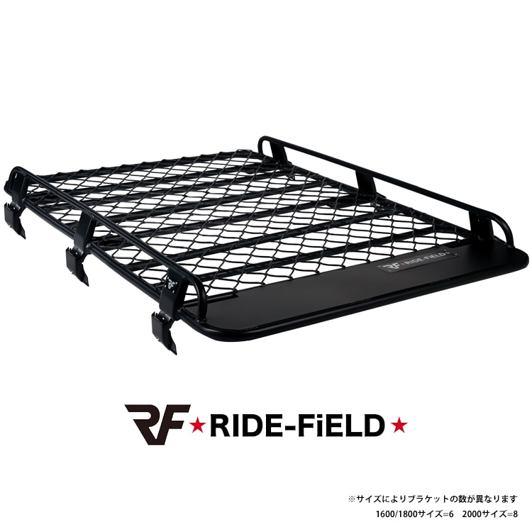 RIDE-FiELD J02シリーズ ルーフラック レインガータ装着用 ライドフィールド