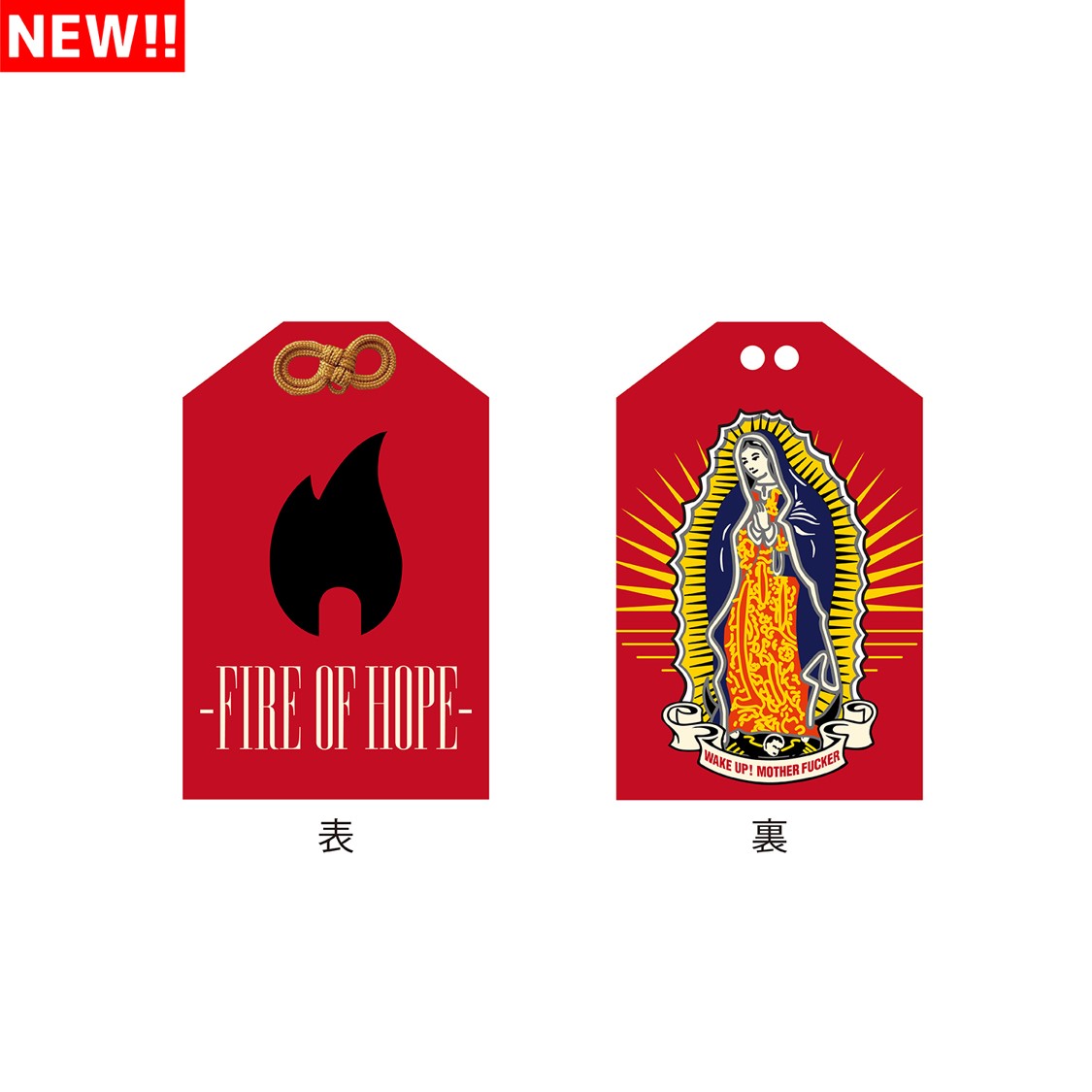 J (LUNA SEA) アクリルお守り 赤 アクリルお守り/red | J 2026 NEW YEAR'S LIVE -Fire of Hope- | J