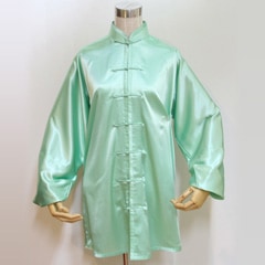 sale】 ハイグレードシルレッチ表演服 (写真は 生地番号HT-05 縁番号HT