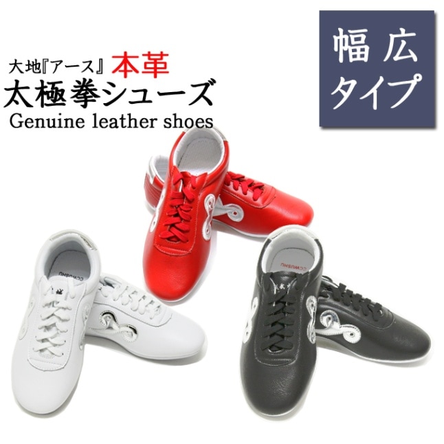 sale】 ポイント5倍 本革製太極拳アースシューズ ・太極拳
