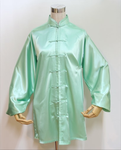 sale】 ハイグレードシルレッチ表演服 (写真は 生地番号HT-05 縁番号HT