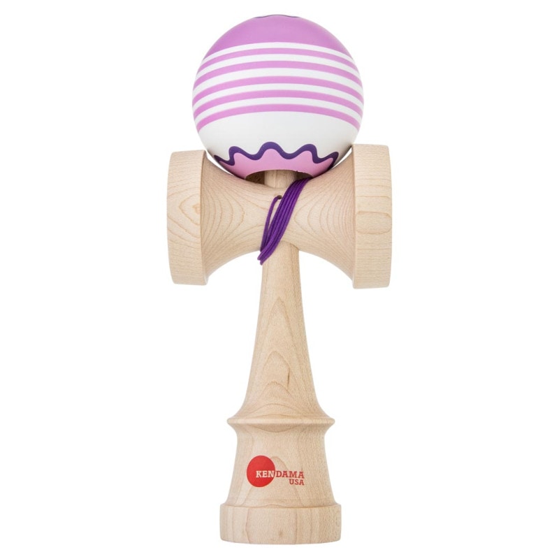 KendamaUSA - KAIZEN FISH CAKE COLORS - LAVENDER & WHITE - JET SHAPE �ڥ��륯�����ۡ�KZN220��