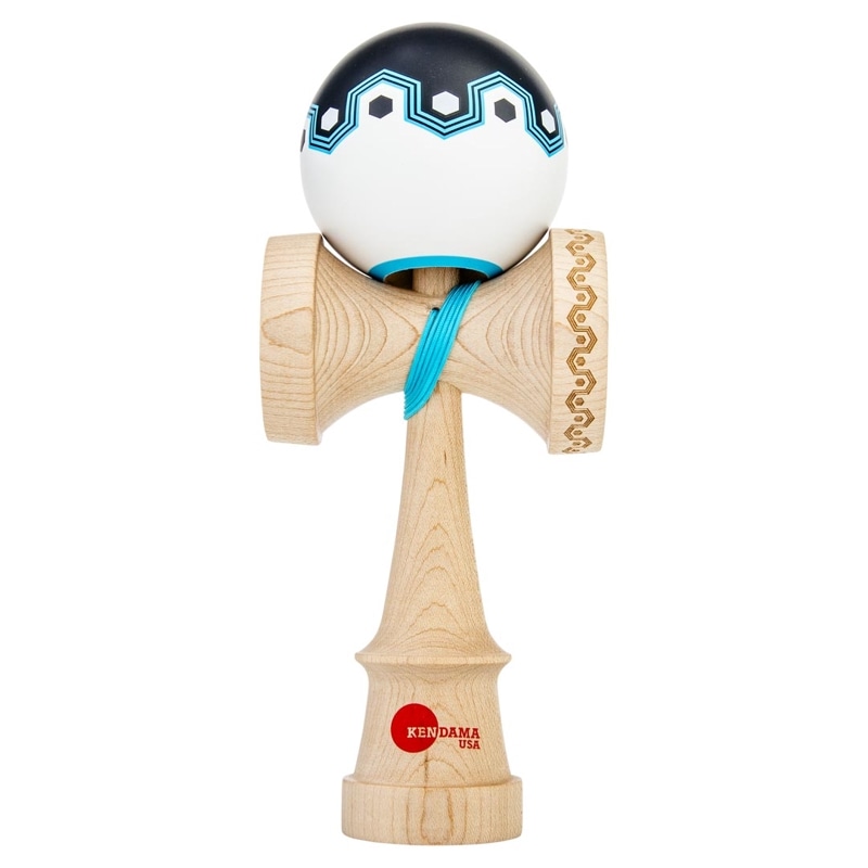 KendamaUSA - KAIZEN ORIGAMI - Black & White - LUNA SHAPE ڥ륯ۡLUN201
