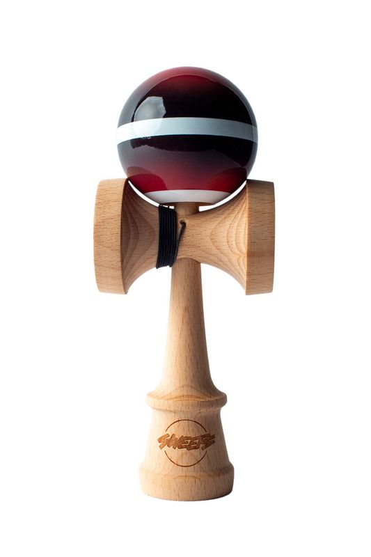Sweets Kendamas - HORIZON FADE - BLACK/RED - BROKEN SHAPE -Sticky
