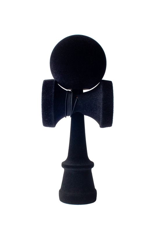 Sweets Kendamas - FUZZY - BLACK - BROKEN SHAPE