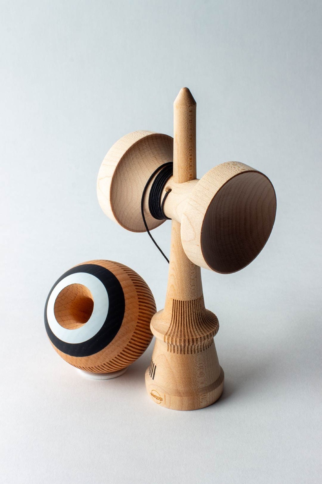 Sweets Kendamas - BROKEN BONES - NATURAL - BROKEN SHAPESticky Clear