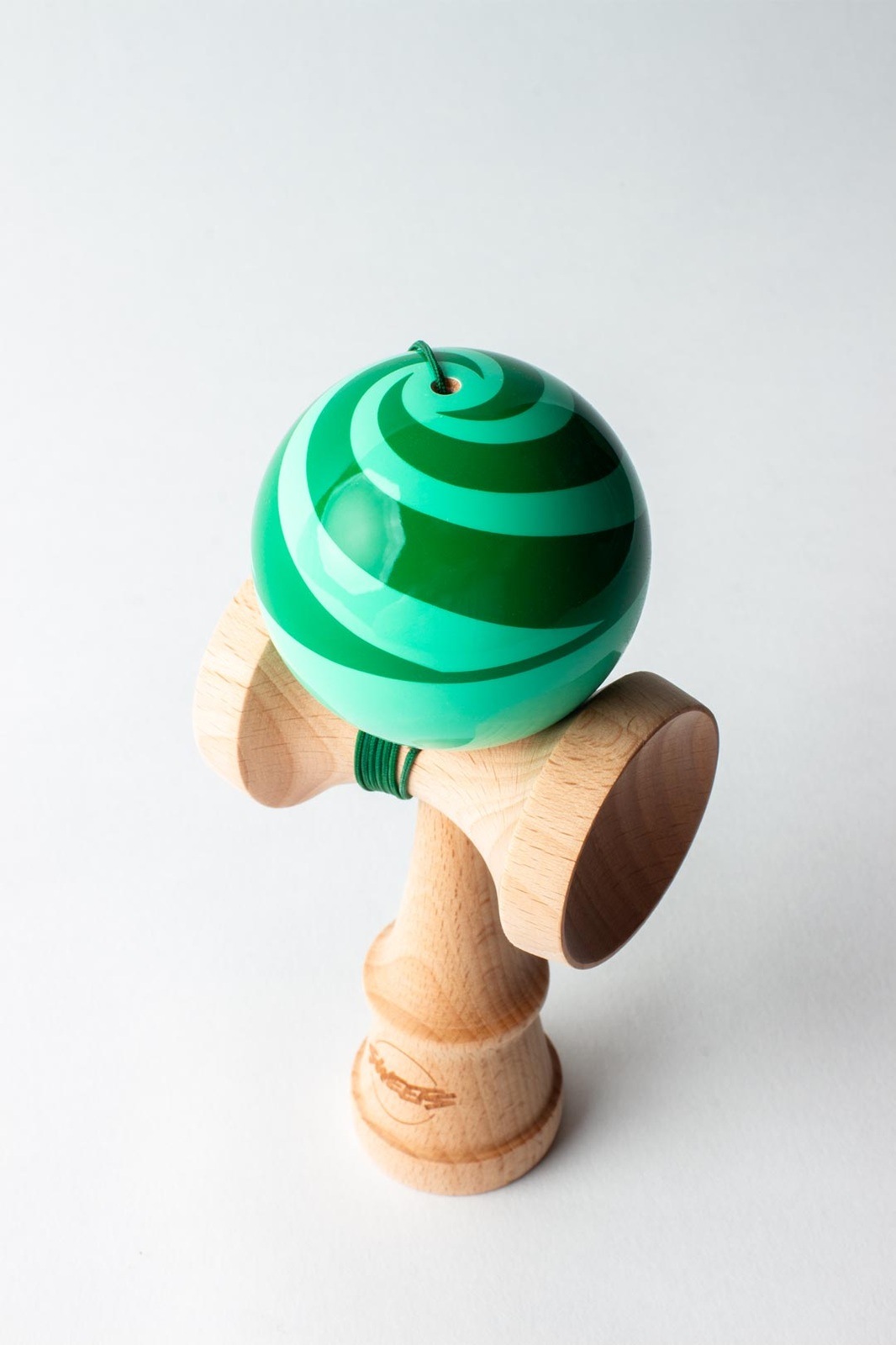 Sweets Kendamas MINI - SWIRL - GRASS