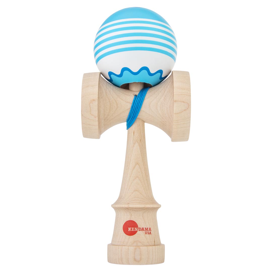 KendamaUSA - KAIZEN FISH CAKE COLORS - BLUE & WHITE - LUNA SHAPE ڥ륯ۡKZN221