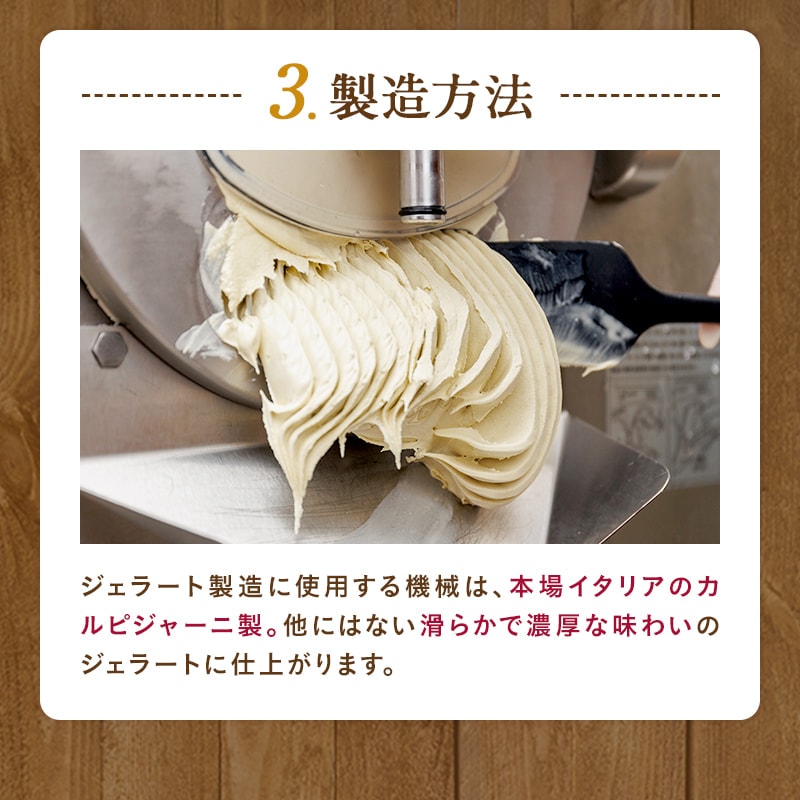 【選べる容量】はちみつナッツ ジェラート