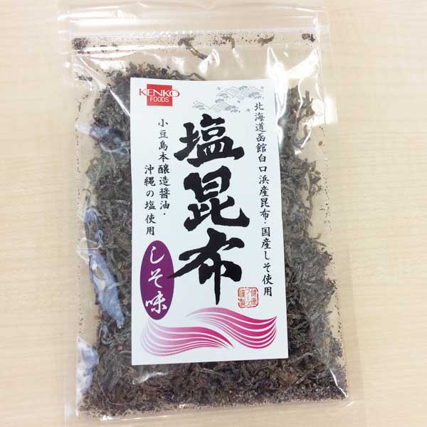 健康フーズ　塩昆布しそ味30G