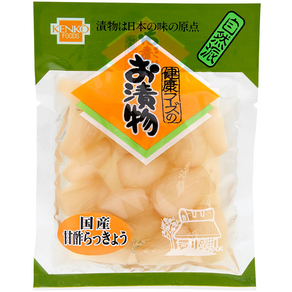 健康　甘酢らっきょう（国産）90G