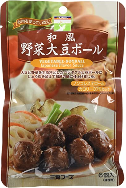 三育フーズ　和風野菜大豆ボール100G