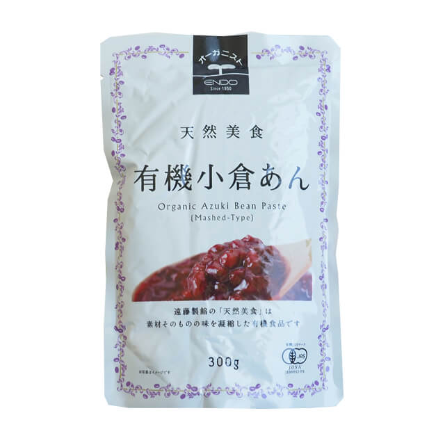 天然美食　有機　小倉あん３００ｇ