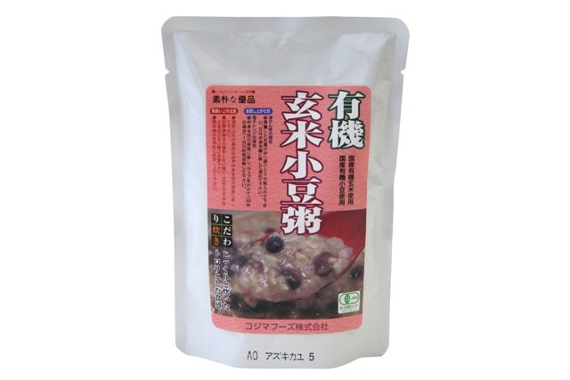 コジマフーズ　有機玄米小豆粥