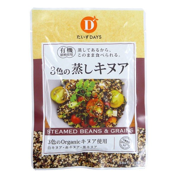 ﾀﾞｲｽﾞD.３色の蒸しキヌア60G
