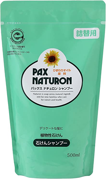 ﾅﾁｭﾛﾝシャンプー　詰替500ML