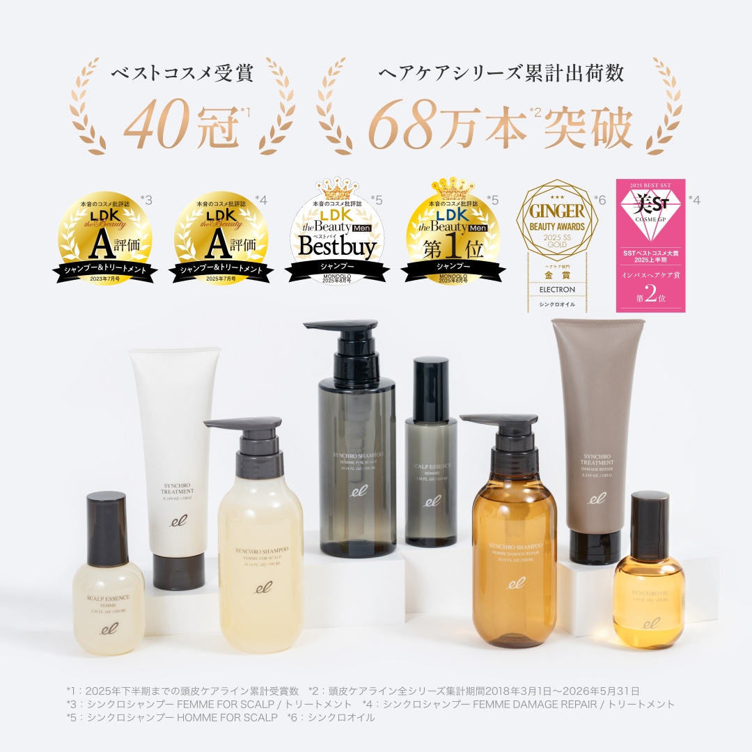 FOR SCALP】シンクロシャンプー ファム & トリートメント ボトルセット