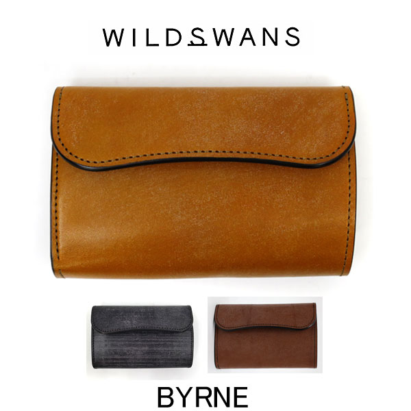 WILD SWANS ワイルドスワンズ　三つ折り財布 WILD SWANS（ワイルドスワンズ）BYRNE（バーン）3つ折り