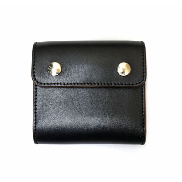 OPUS INCEPTION HORSE BUTT LEATHER TRUCKER WALLET (SHORT) [IPW-08] �����ѥ� ���󥻥ץ���� �ۡ����Хå� �ȥ�å���������å� ���硼�� 3���ޤ���ۡ�BLACK (���), BROWN�� ������ �쥶��������å� �ϳ�